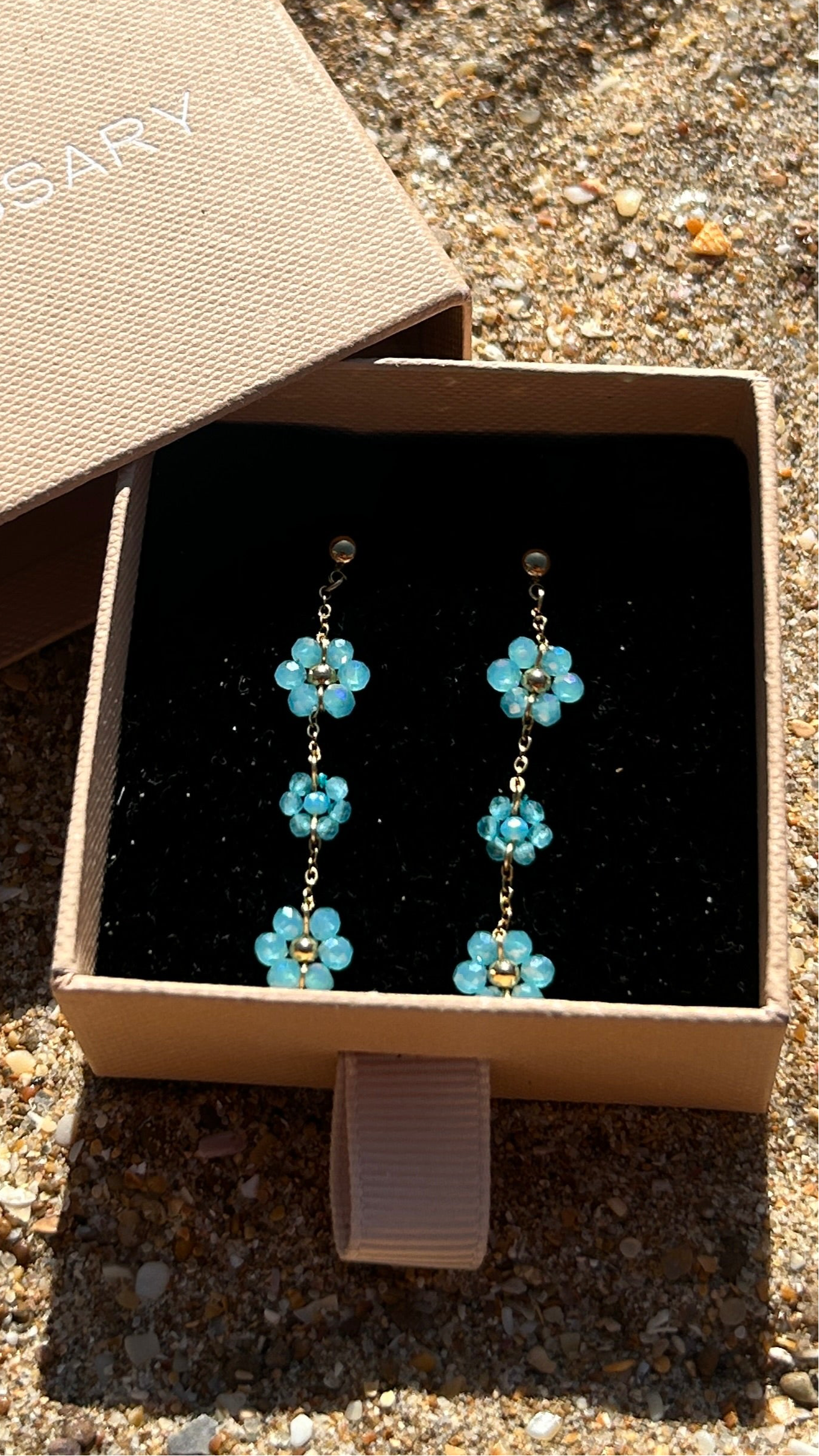 Boucles d’oreilles Blue Blossom