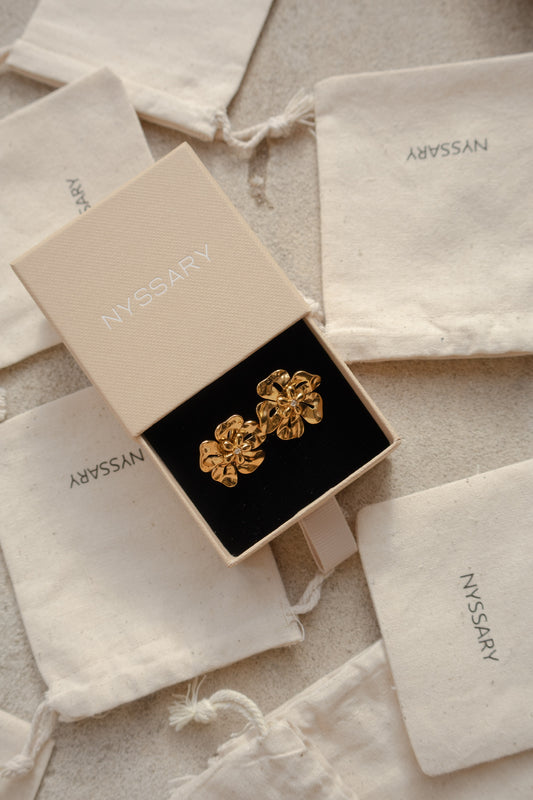 Boucles d'oreilles Zinnia